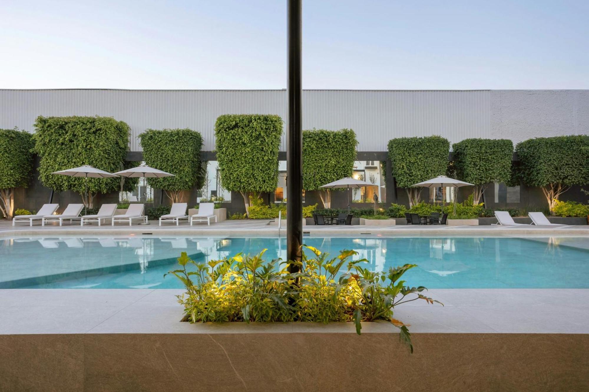 Courtyard By Marriott Puebla Las Animas Buitenkant foto